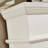 White Solid + Manufactured Wood Electric Fireplace
