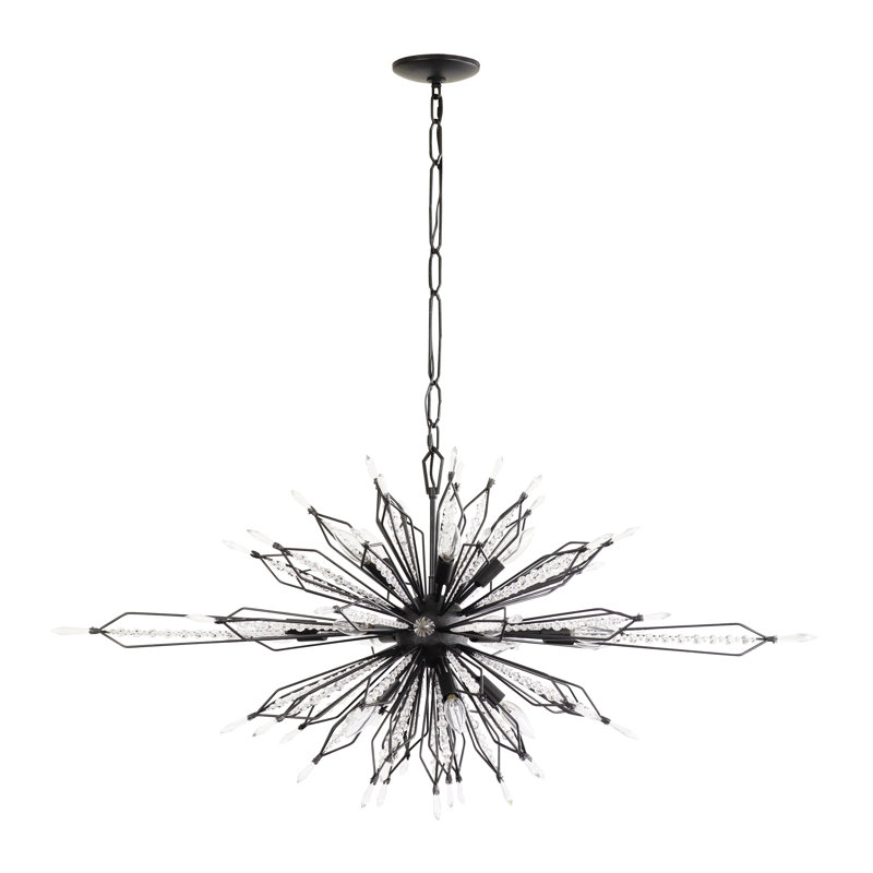 Luminaire suspendu sphérique Spoutnik 16 lumières Orbital