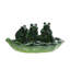 Figurines de grenouille en céramique Licol Birding