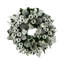 28' Shiny Leaves Holiday Wreath-1517607349-1517607354