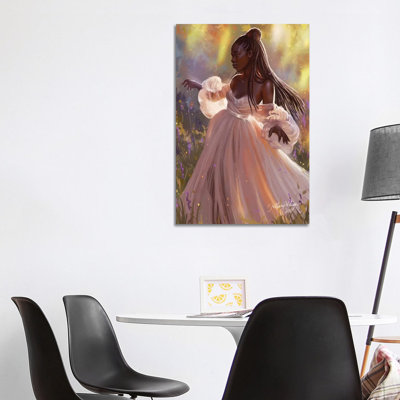 Princess by Hillary D Wilson - Print on Canvas