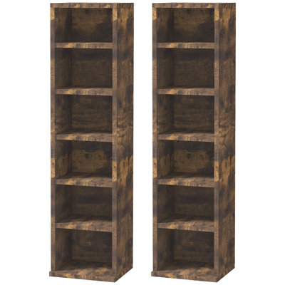Ermanno 88.5cm H Media Shelves