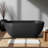 59" x 29.5" Solid Surface Stone Resin Freestanding Soaking Bathtub-1783896897