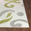 Macaw Green Modern Rug, Abstract Easy to Clean Rug For Living Room, Dining Room, Bedroom, Kitchen-1238402733