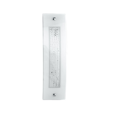 Michael Glass Flush Mounted Sconce
