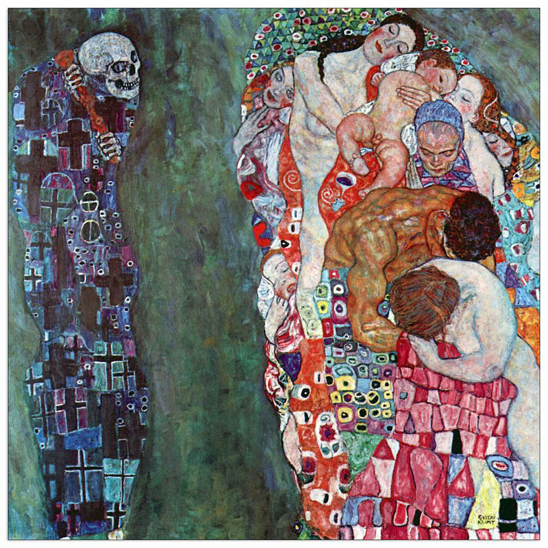Gustav Klimt - Wrapped Canvas Print, 70cm H x 70cm W x 1.8cm D