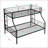 Twin Over Full Metal Bunk Bed-735600028