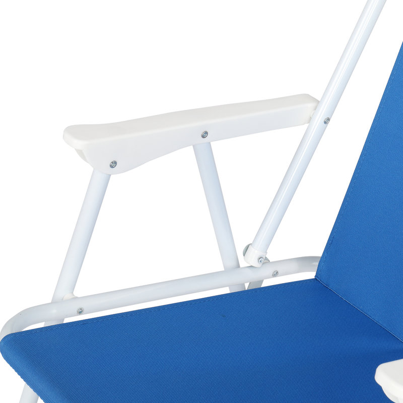 Chaise de plage en fer Oxford