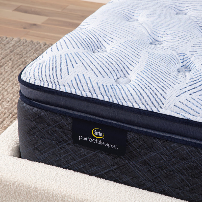 Serta Perfect Sleeper Nurture Night 14.5" Plush Pillow Top Mattress, Extra-long Twin