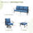 5 Piece Outdoor Conversation Set