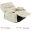 Fauteuil inclinable électrique, fauteuil berçant et oscillant électrique avec ports USB-1148113301