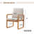 Patio Dining Chair With Cushions 