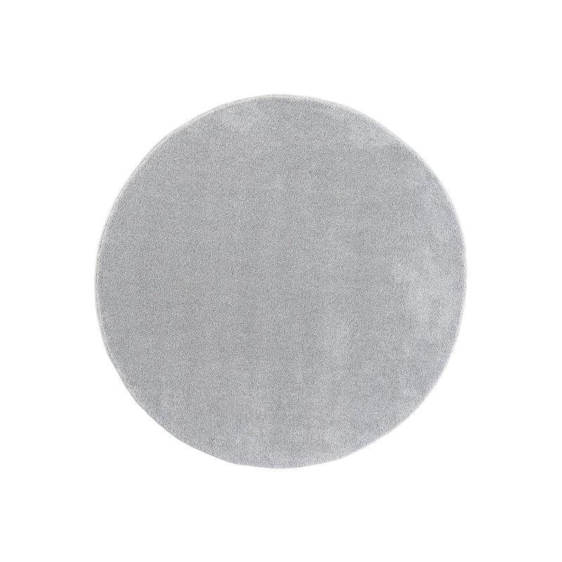 Round Razel Solid Colour Machine Made Indoor / Outdoor Area Rug, Round 80cm