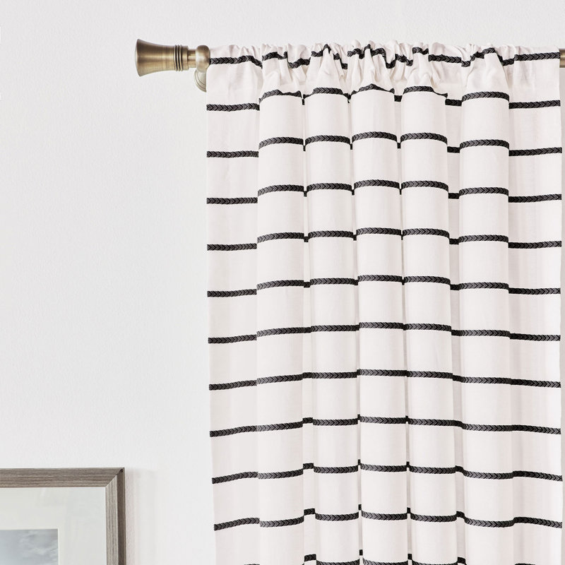 Connery Room Darkening Curtain, 48" W x 108" L
