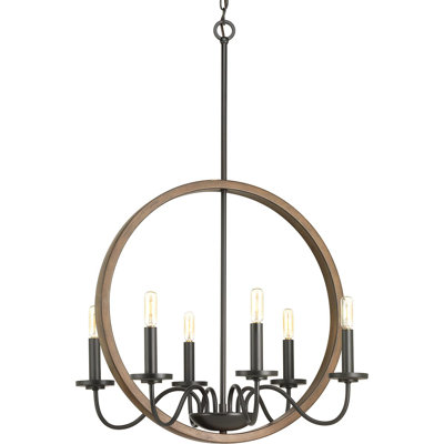 Maez 6 - Light Dimmable Geometric Chandelier
