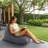 Outdoor Bean Bag Lounger Cover (Bag Only,XXL)-13764618-13764617