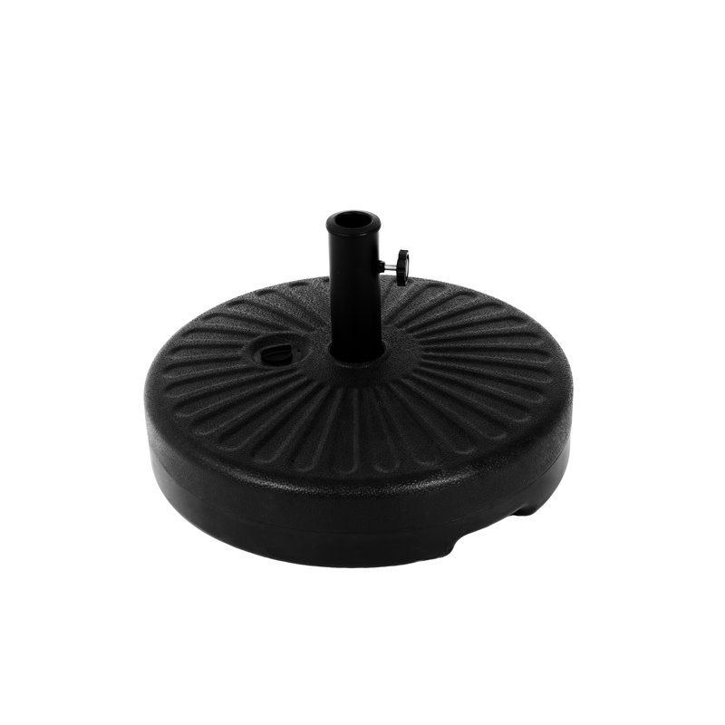Support de parasol d'extérieur robuste - pour plusieurs emplacements, la base convient aux parapluies de différentes tailles