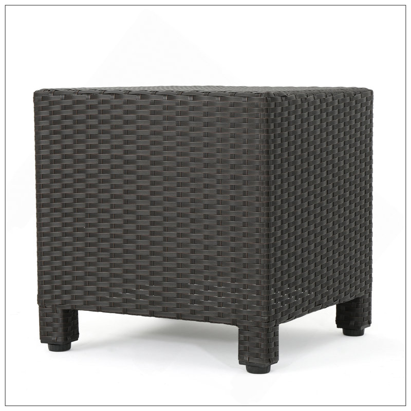 Table d'appoint PUERTA, Marron foncé