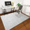Protecteur de plancher de tapis de chaise et rehausseur de style pour les espaces de bureau à domicile ou de salle à manger