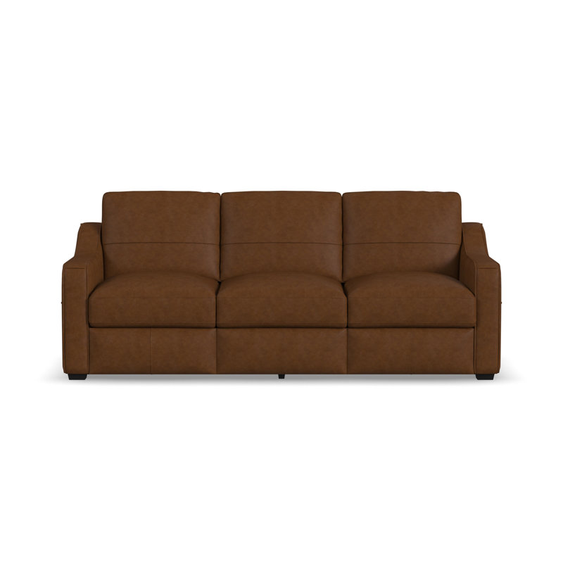 Canapé en cuir Ashford, Brown