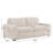 Annistyn 86.6'' Wide Modern Corduroy Square Arm Power Reclining Loveseat With USB Port-98837184