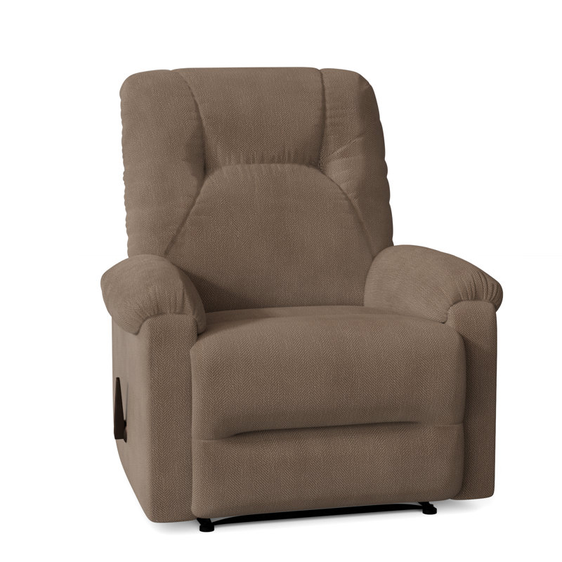 Fauteuil inclinable manuel standard Romulus de 37,5 po de largeur, Chenille performance champignon brun