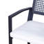 Ensemble de bar d'extérieur avec coussin souple 3 pièces Outsunny
