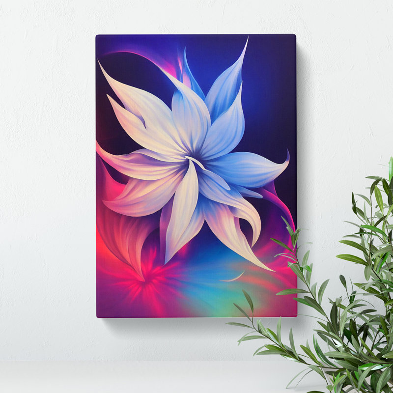 The Loving Flower - Wrapped Canvas, 60cm H x 40cm W x 3cm D