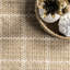 Tapis naturel en jute / sisal à carreaux Frida-746123522