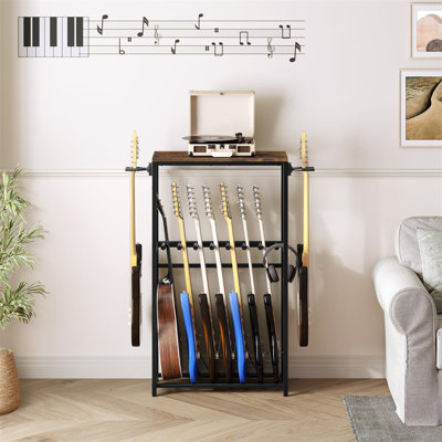 Metal，Manufactured Wood 118cm H Dowel Rack