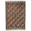 Hand Knotted Wool Area Rug in Black