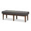Banc de hall d'entrée en bois Aadyanth-24249116