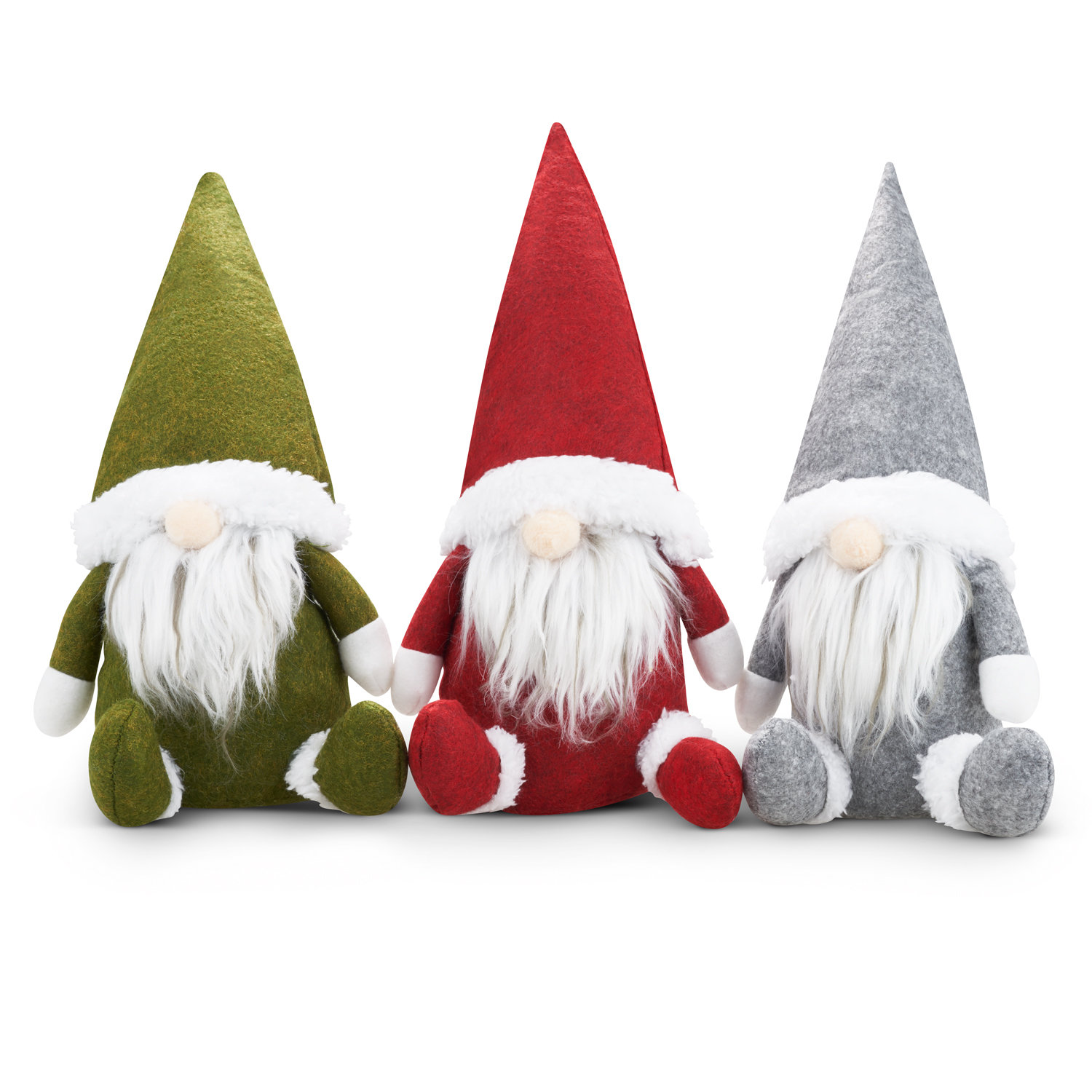 small christmas gnome figurines