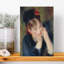Reflexion 1877 Classic Contemporary Spring Wall Art Print by Pierre-Auguste Renoir - 1 Piece Wrapped Canvas Wall Art-2062524973