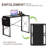 Keld Metal Base Computer Desk-1888076974