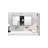 Slimline 3 Piece Recessed Wall Shelf