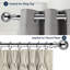 Heavy-Duty Adjustable Curtain Pole with Finials-673266170-673331137