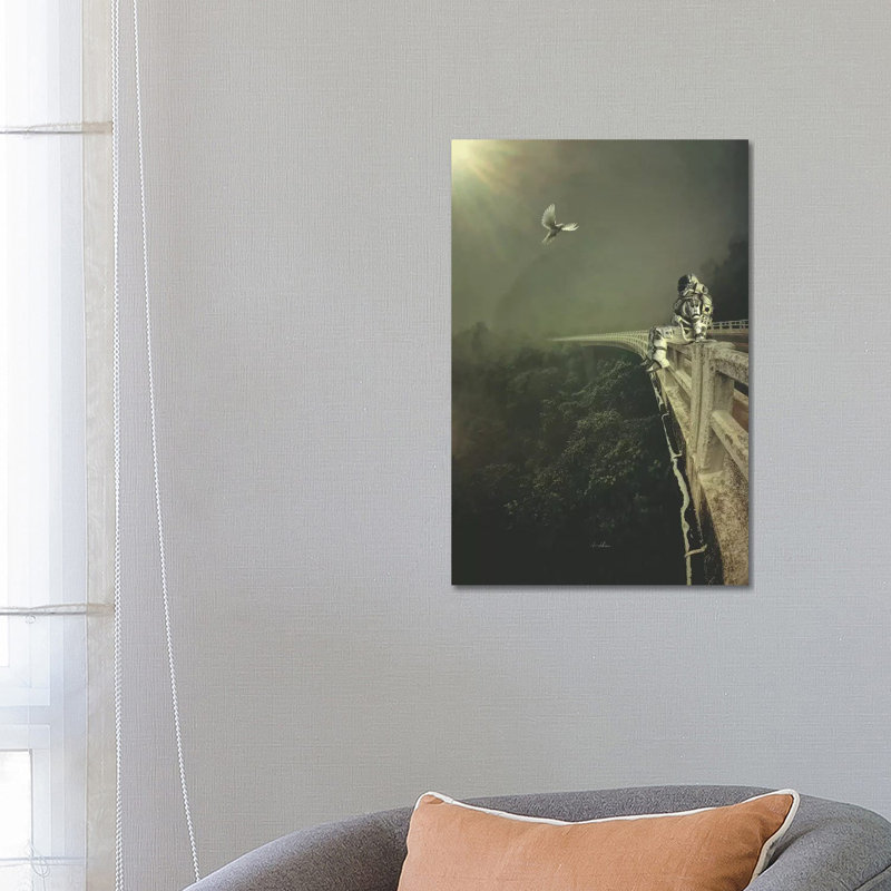 Weight On Your Shoulders by Rob Hakemo - Print on Canvas, Wrapped Canvas, 66.04 cm H x 45.72 cm W x 1.91 cm D