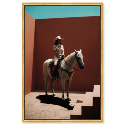 Cowgirl Surreal II Print by Oliver Gal