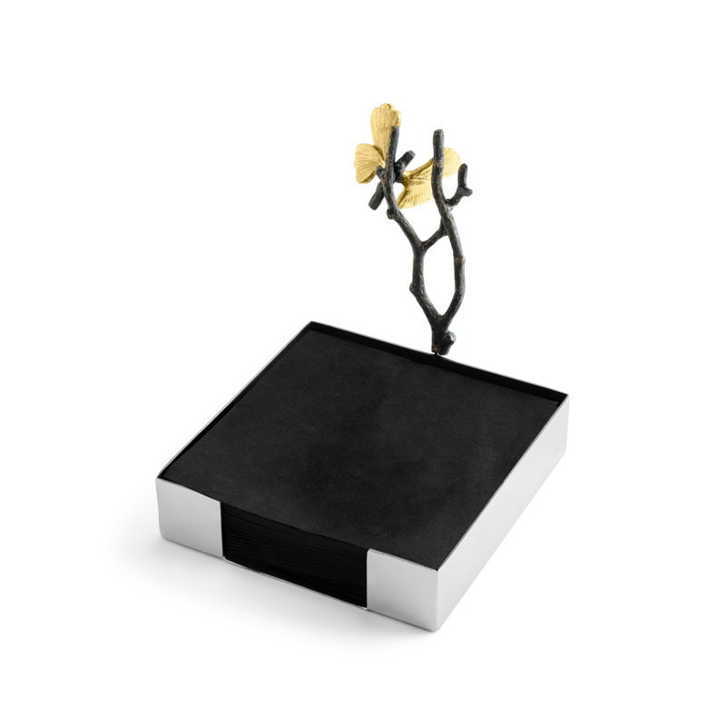 Butterfly Ginkgo Napkin Holder