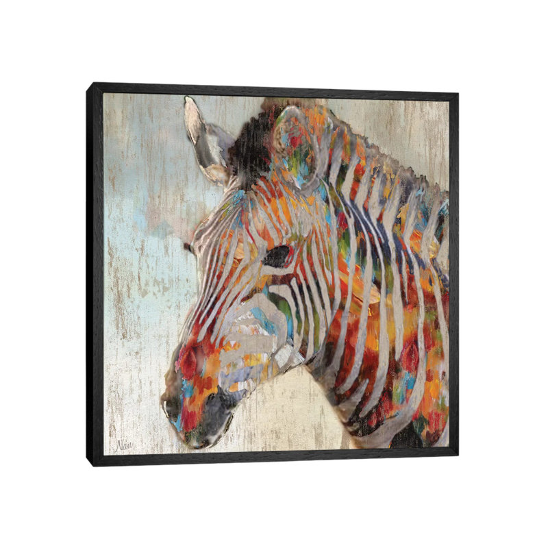 Nan - Wrapped Canvas Print, 66.04 cm H x 66.04 cm W, Black Floater Framed