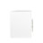 Stackable White Wall-Mounted Storage Cabinet, 15.75"D x 35.43"W x 19.69"H