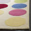 Krystyna Polka Dots Handmade Tufted Wool/Cotton Ivory Area Rug-21773642