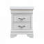Nightstand In Silver Champagne