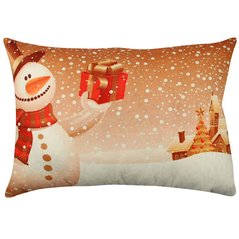 Housse et insert de coussin rectangulaire intérieur / extérieur en polyester / coton Bodner