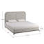 Lit plateforme tapissier Savannah-1158488652-1158488650