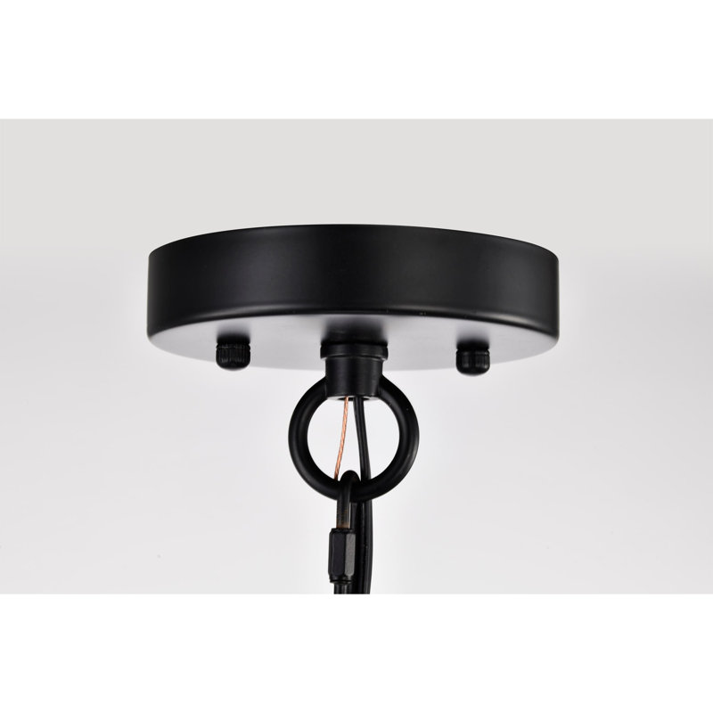 Jillann Iron Wagon Wheel Chandelier