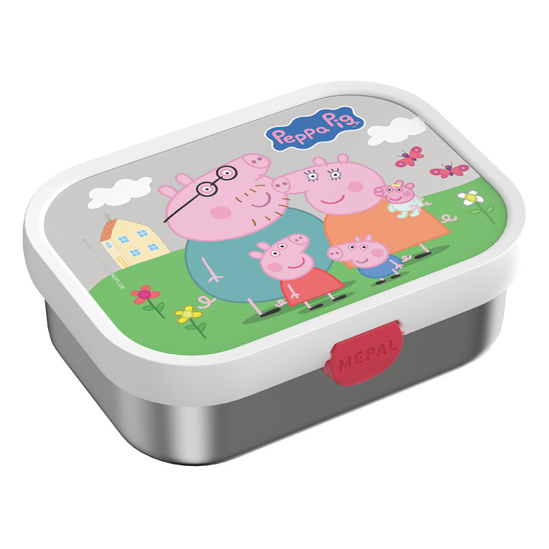 Campus Stainless Steel Bento Lunch Box 750ml - Peppa Pig