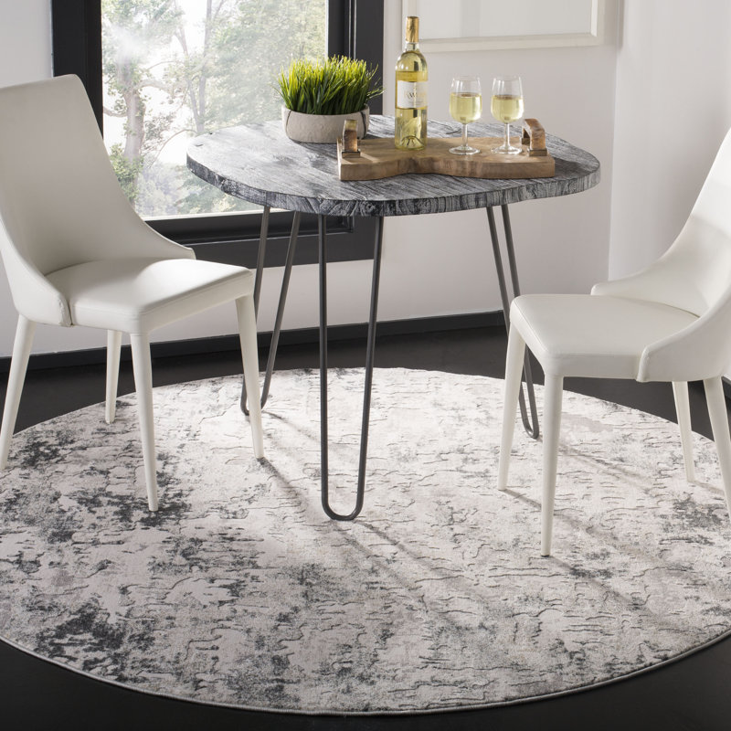 Dyllan Vogue Performance Abstract Rug, Round 3'
