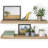 Sydney 36" W x 6" D Floating Shelves Set with Invisible Wall Mount Brackets-97960583